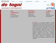 Tablet Screenshot of detogni.biz